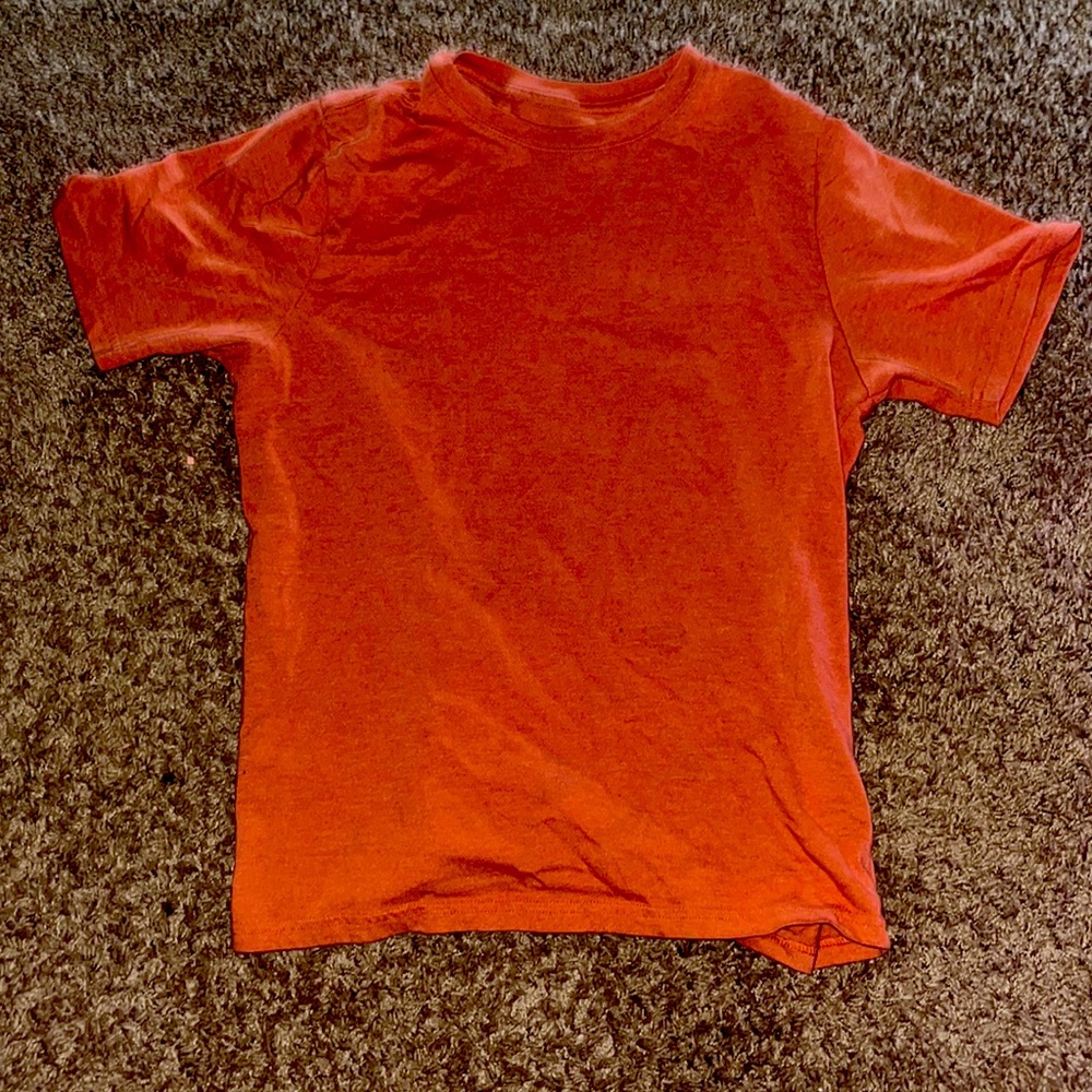 Orange shirt